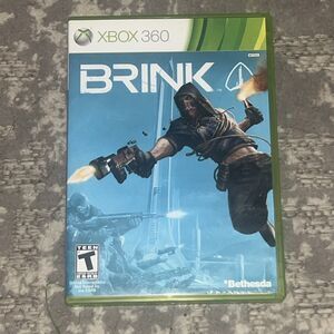 Brink (Microsoft Xbox 360, 2011) Complete w/ Manual - Tested Working